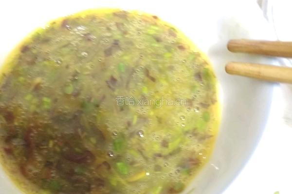 香椿炒蛋的做法图解5