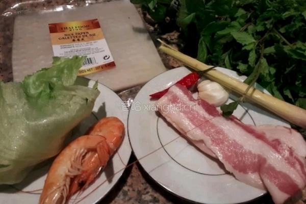 越南培根卷的做法图解1