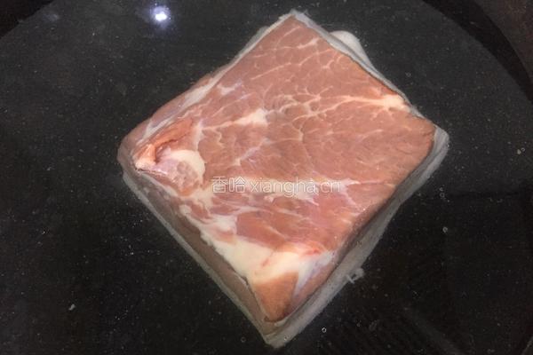 梅菜扣肉的做法图解2