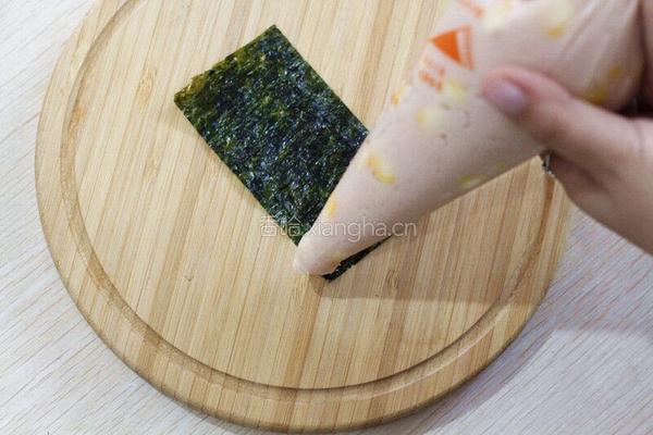 海苔鸡肉卷的做法图解6