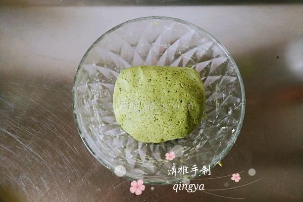 清明团（鼠曲草）版之豆沙馅的做法图解3