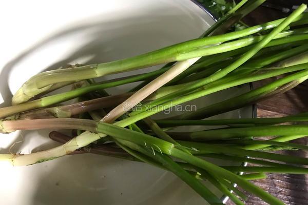 瓜子仁拌野芹菜梗的做法图解1