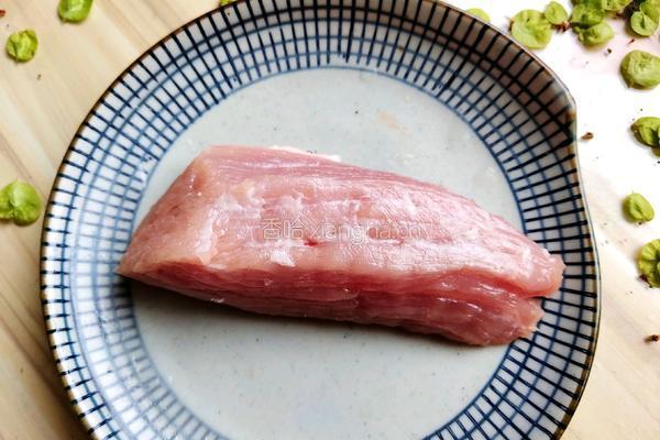 辣味榆钱炒肉的做法图解5