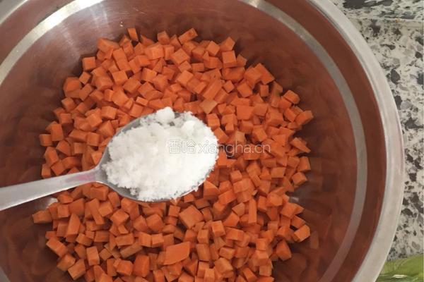 黄金地瓜饼的做法图解3
