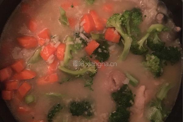 鸡肉粥的做法图解5