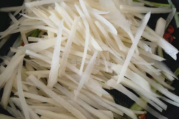 酸辣土豆丝的做法图解5