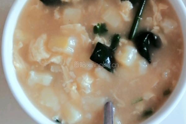 带馅的疙瘩汤的做法图解8