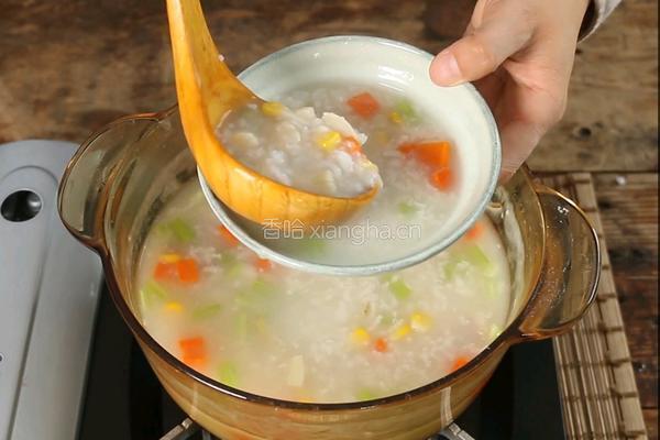 干贝营养粥的做法图解6