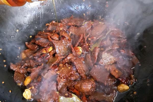 香辣牛肉干的做法图解9
