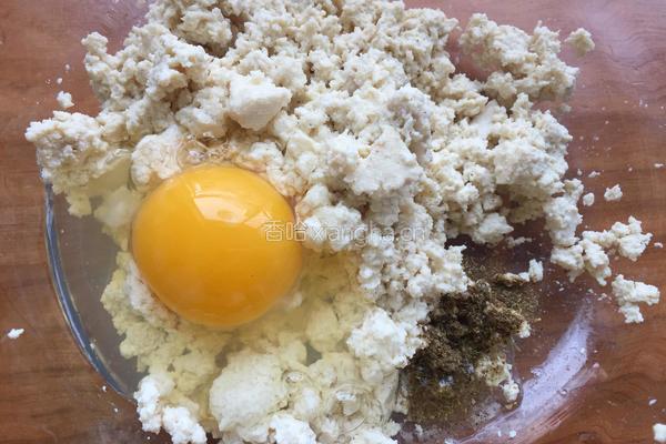 韭菜豆腐饺子的做法图解5