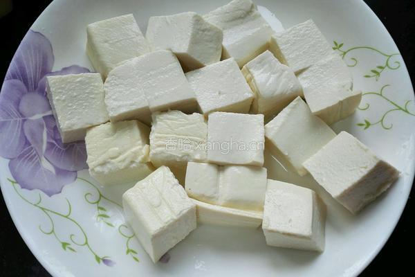 肉末豆腐的做法图解1