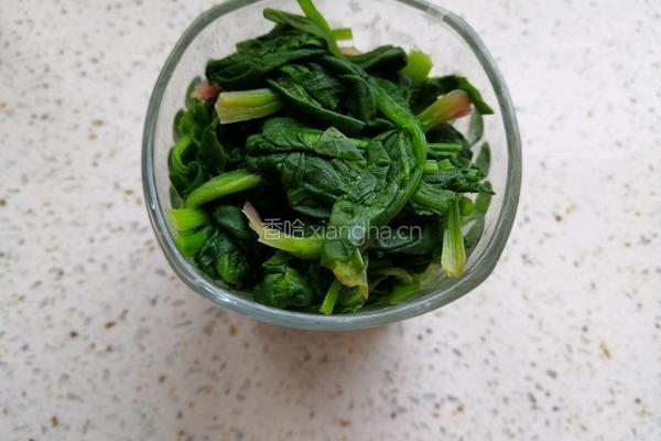 麻酱菠菜塔的做法图解7