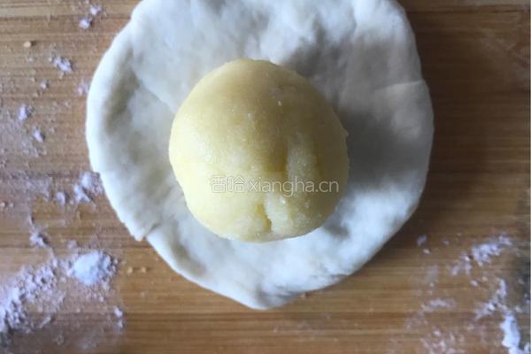 奶黄包的做法图解6