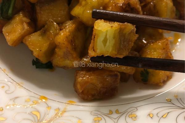 锅包茄丁的做法图解16