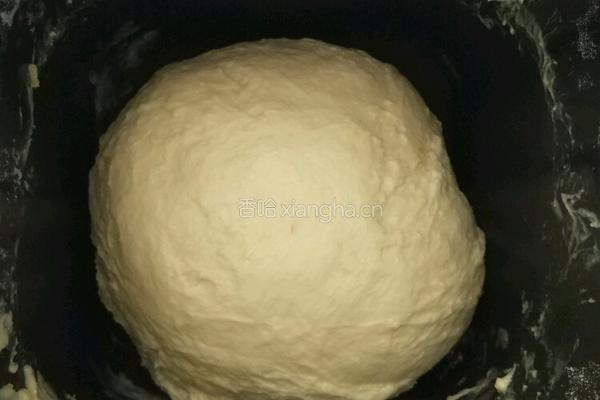 芋泥糯米面包的做法图解1