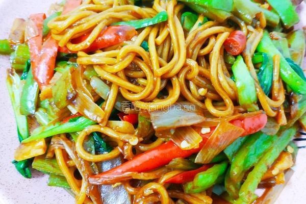 豆角焖面的做法图解4