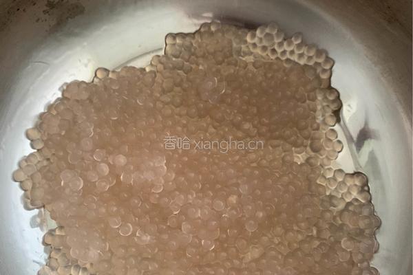 芒果椰汁西米露的做法图解5