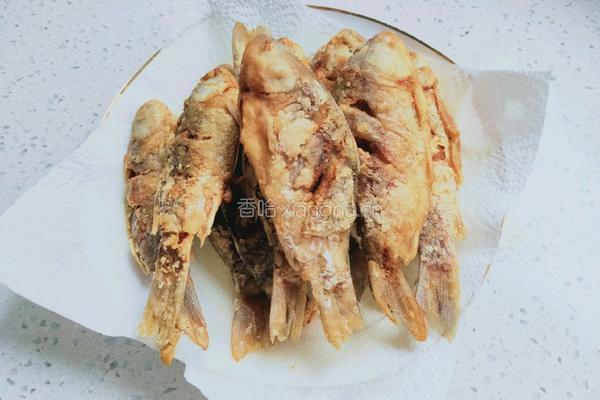 干炸小鲫鱼的做法图解11