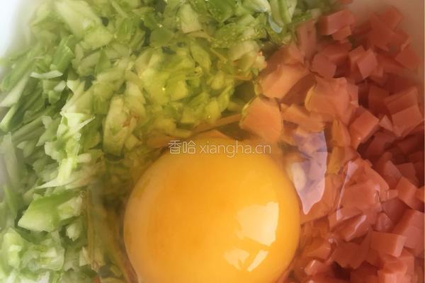 火腿鸡蛋饼的做法图解8