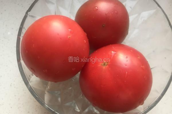 糖渍西红柿的做法图解1