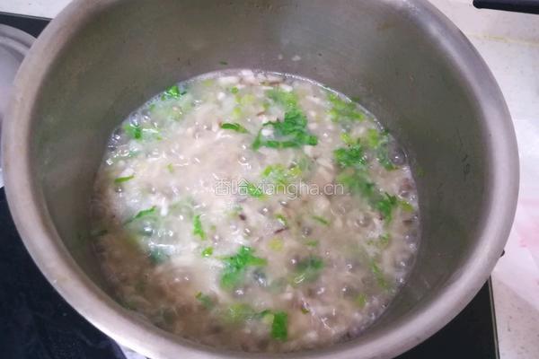香菇牛肉疙瘩汤 宝宝辅食营养食谱菜谱的做法图解6
