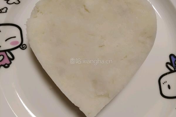 草莓酱麻山药泥的做法图解3