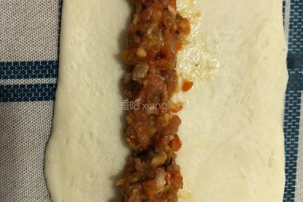 香蕉—肉馅的的做法图解5