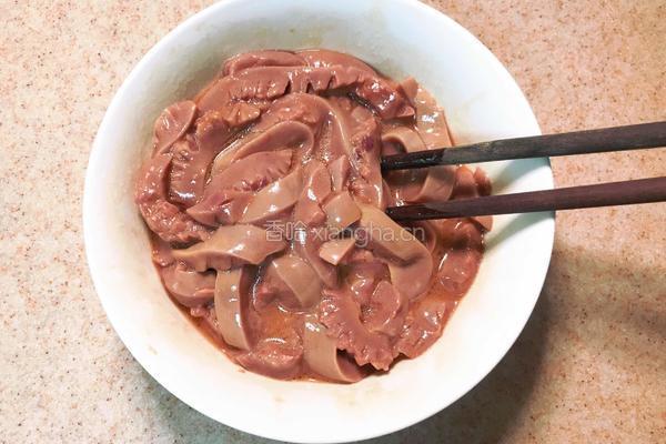 藤椒爆腰花的做法图解6