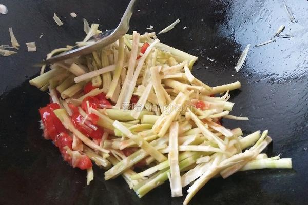 春笋炒牛肉的做法图解9