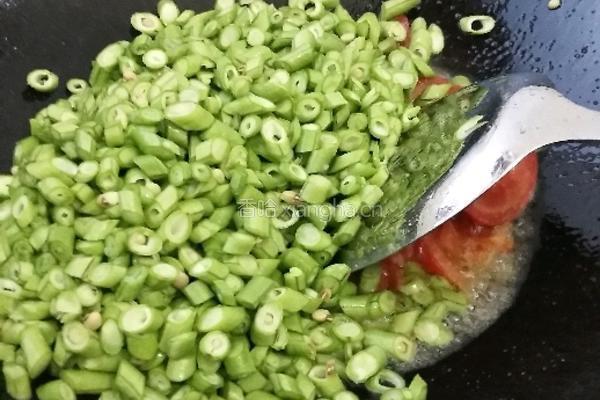 肉沫豆角的做法图解5