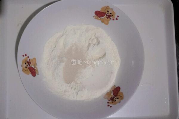 香喷喷的豆沙馅儿饼的做法图解2