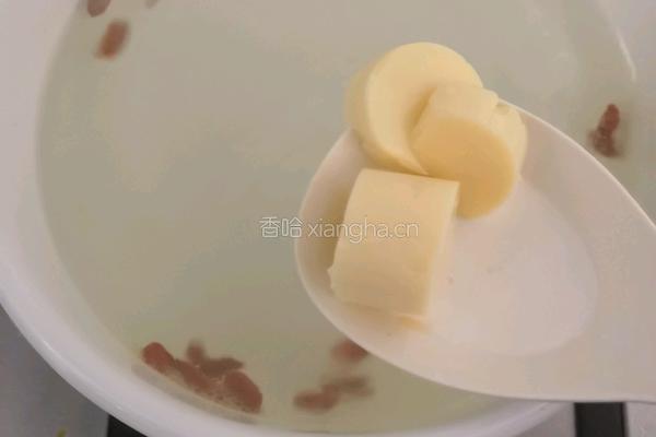 （鸡蛋豆腐版）翡翠白玉汤的做法图解6