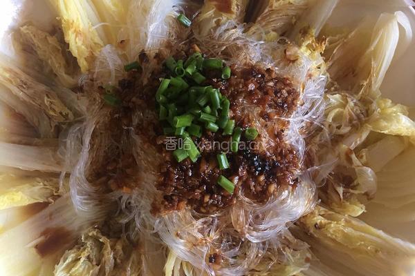 蒜蓉粉丝娃娃菜的做法图解7