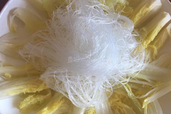 蒜蓉粉丝娃娃菜的做法图解5