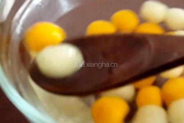 奇亚籽椰奶南瓜芋圆的做法图解7