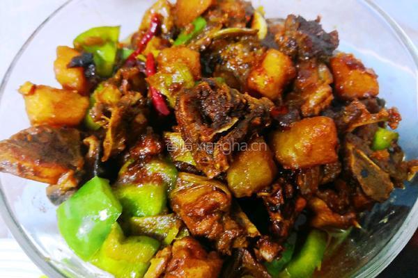 香辣土豆鸡块的做法图解14