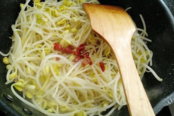 香辣黄豆芽的做法图解8