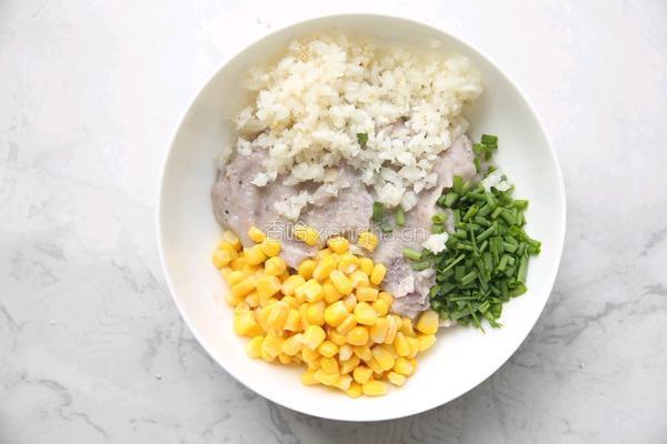 香煎虾饼的做法图解4