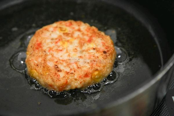 香煎虾饼的做法图解6