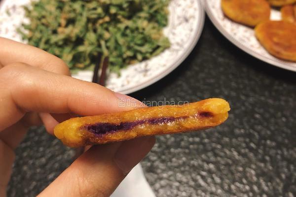 南瓜糯米饼的做法图解8
