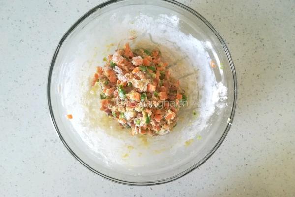 青豆羊肉蒸丸子 宝宝辅食营养食谱菜谱的做法图解5