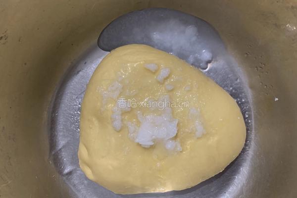 椰子油提子吐司(一次发酵)的做法图解4