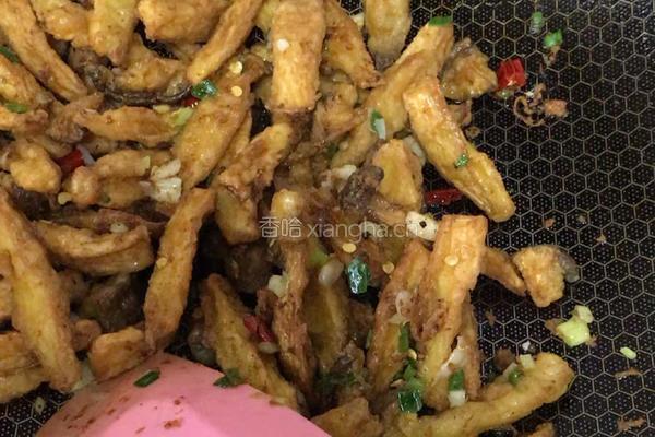 油炸杏鲍菇的做法图解12