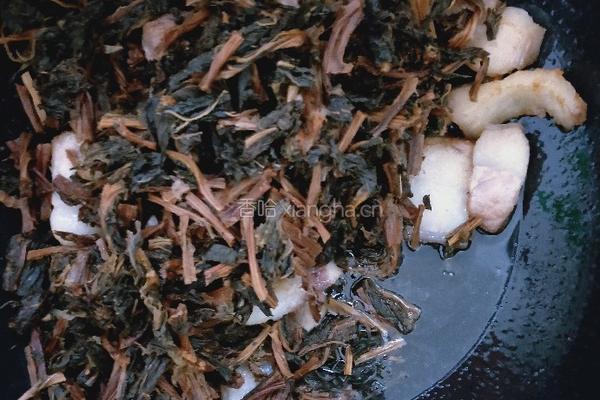 菜干焖肉的做法图解6
