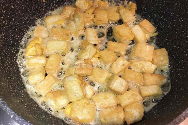 韭菜豆腐的做法图解12