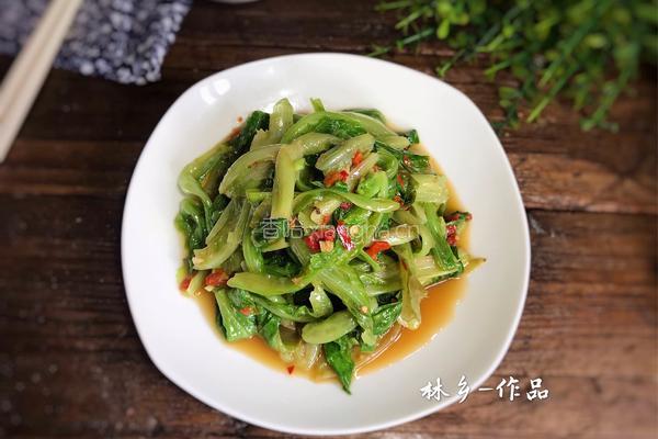 辣椒酱拌生菜的做法图解11