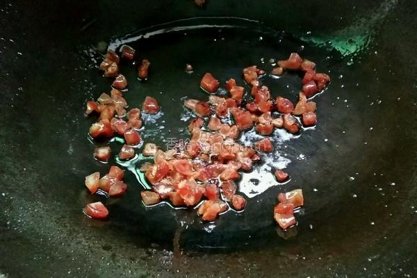 腊肠蛋炒饭的做法图解5