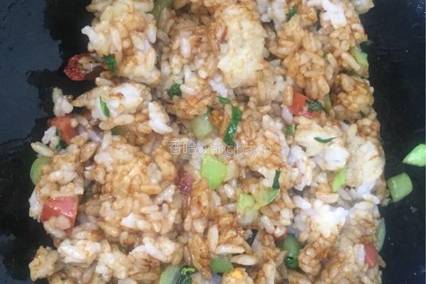 蛋炒饭的做法图解13