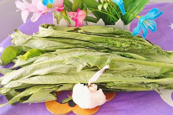 清炒油麦菜的做法图解1