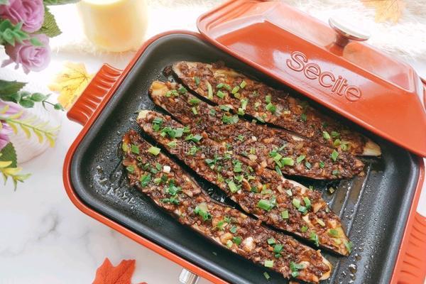家庭版蒜香烤茄子的做法图解16